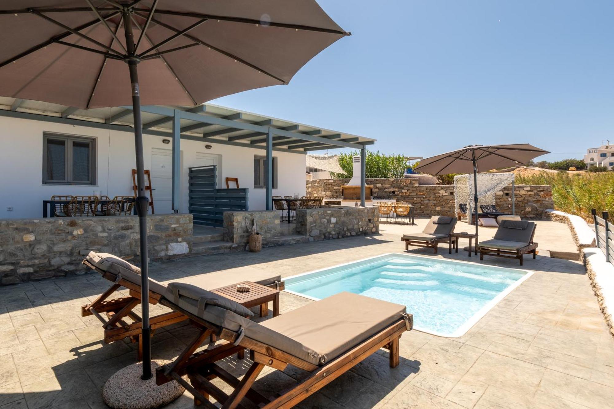 Blue View Villa Apartment #1 With Shared Pool Pounda Luaran gambar